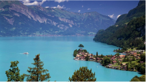 Lake Brienz, Iseltwald, Switzerland_wallpapersnewhd.com