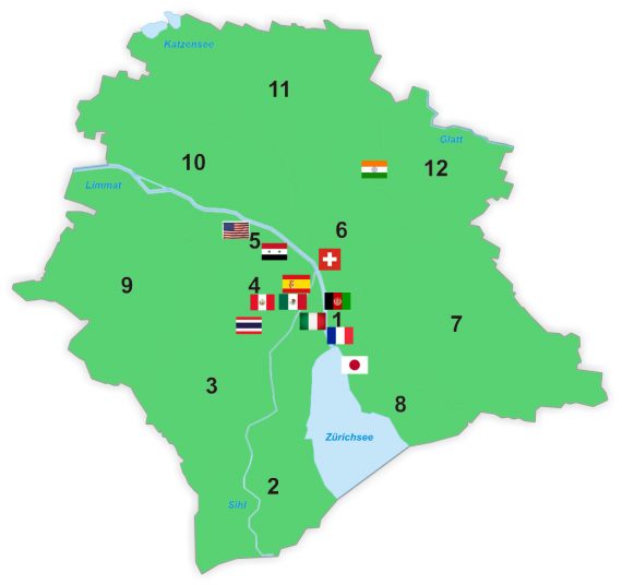 World cuisine in our own backyard, the city of Zurich