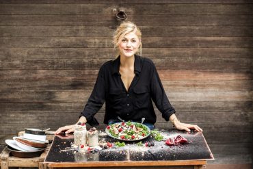 Behind Eat Better Not less best-selling book: Nadia Damaso