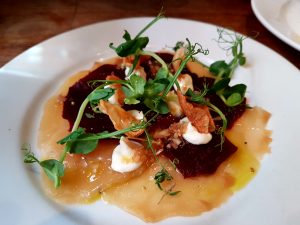 Burrata and Blood Orange