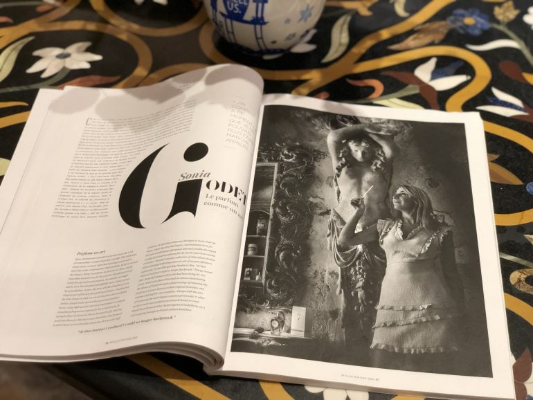 Sonia Godet, a very special nose