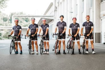 Maserati at Tortour. The biggest ultra cycling event in the world