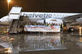 Helvetic airways welcomes its first environmentally friendly Embraer E190-E2