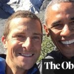 Bear and Barak Obama